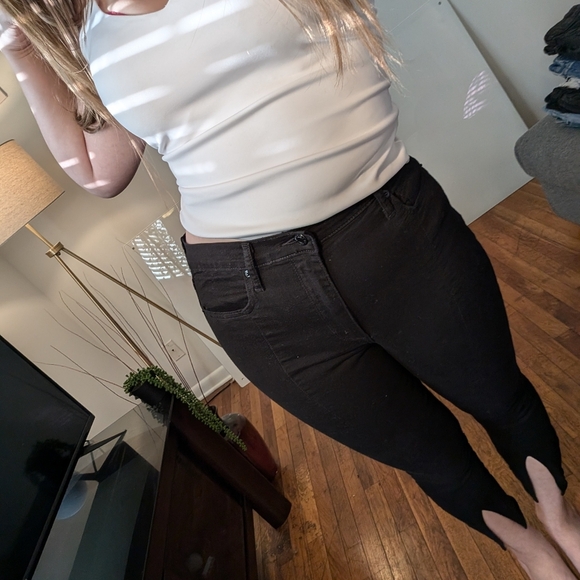 Gap True Skinny Jeans Women's size 29 short Stitching line detail - Picture 2 of 10